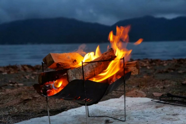 たき火のゆらぎ