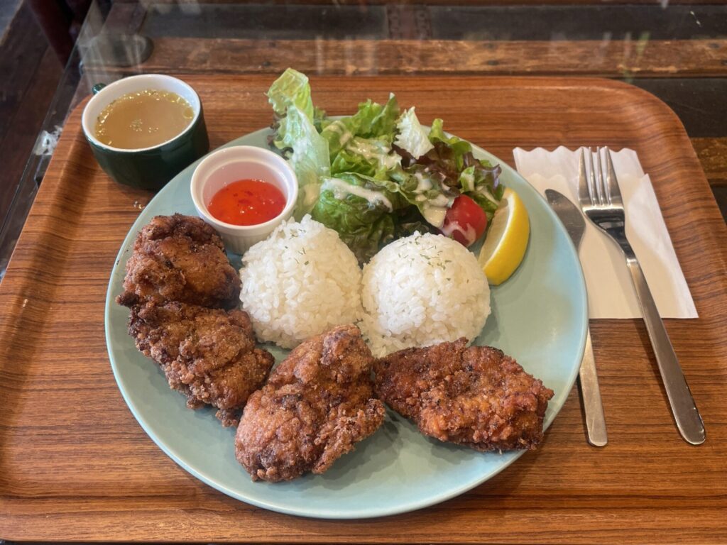 チキンプレート 揚げ物