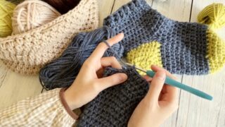 編み物 ざわざわを落ち着かせる