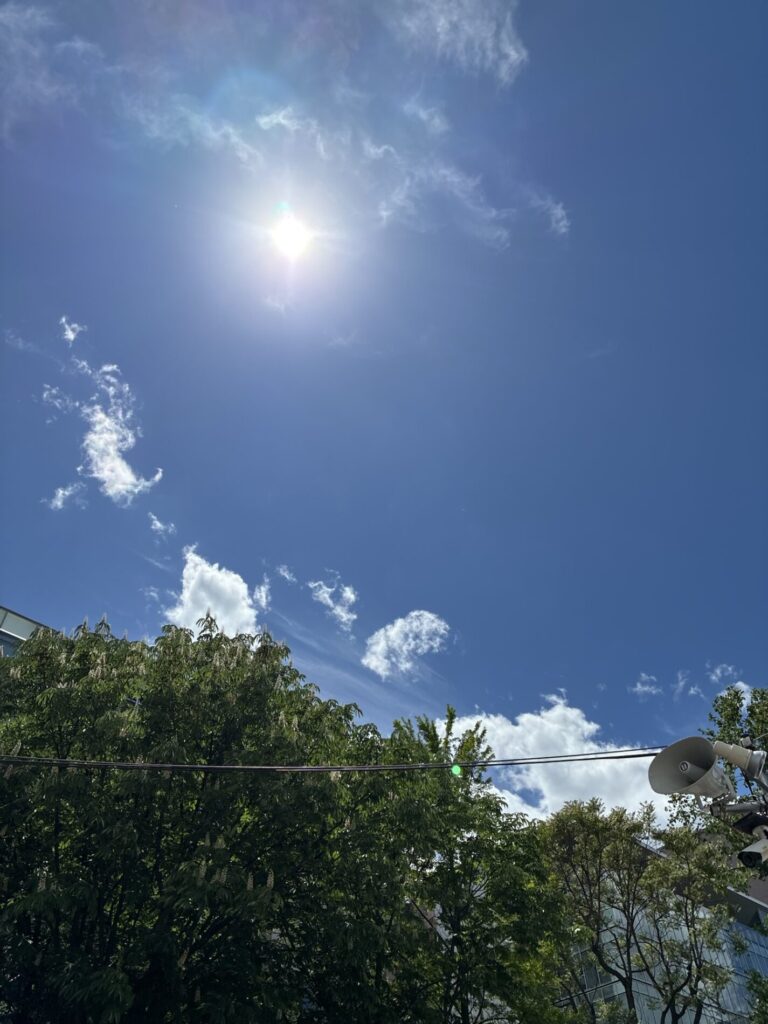 同じ空の下